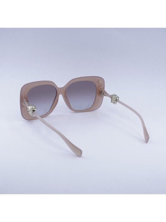 Versace VE4499U 55386E Sunglasses Opal Rose Square Frame, Gradient Brown Lenses main image 4